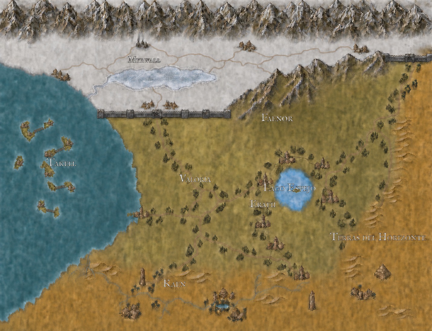 Eldara - mundo de campaÃ±a RPG de fantasÃ­a