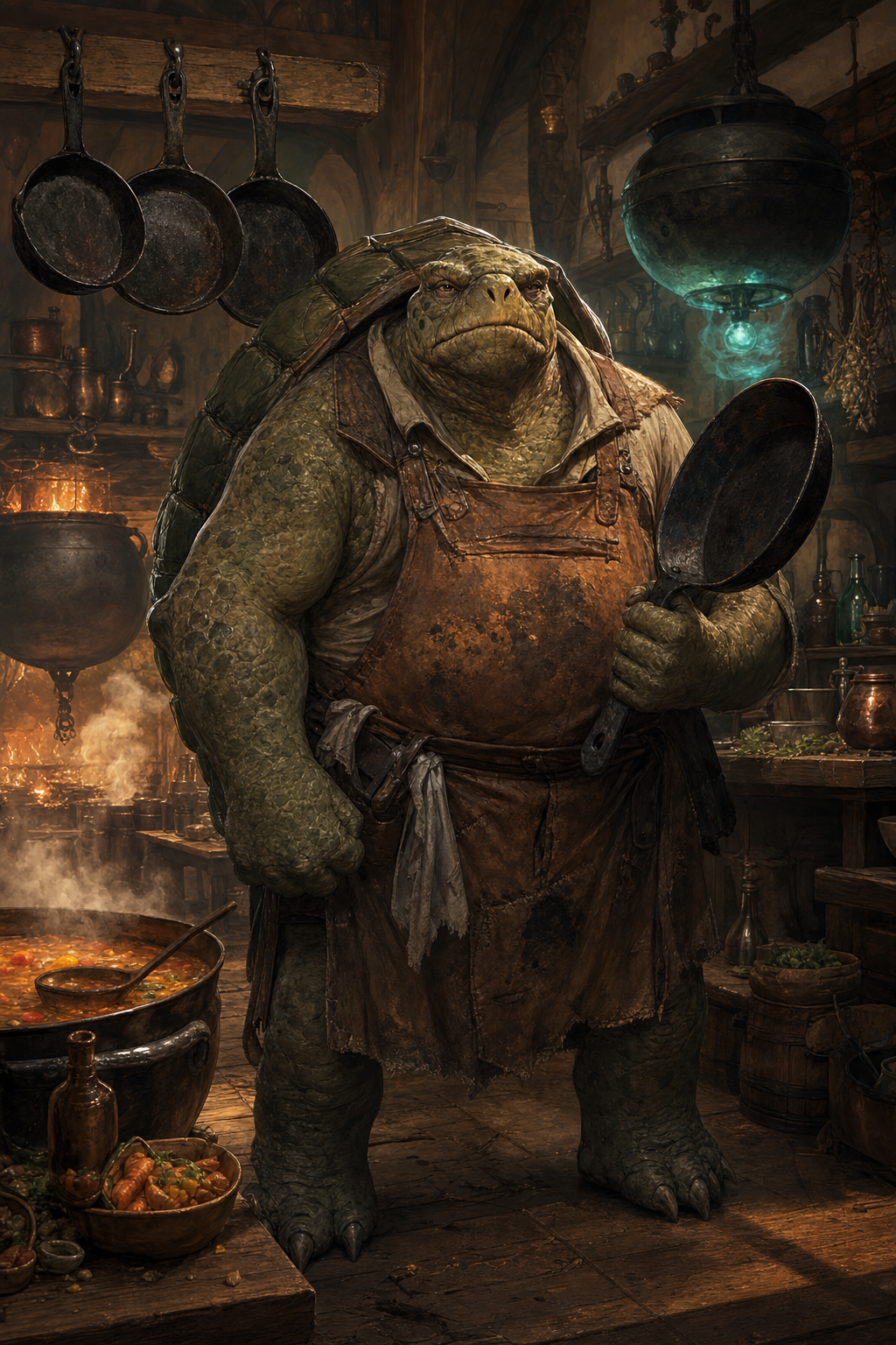 Snappy Sam - cocinero del Caldero Inverso